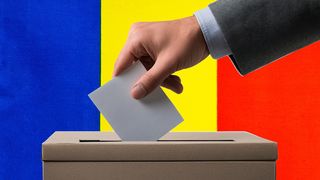 Buletin de vot adăugat în urnă