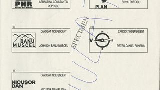 Buletin de vot prezidențiale 2025. Unde se pune ștampila „VOTAT”