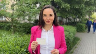 VIDEO Anamaria Gavrilă, după ce a votat: &bdquo;Este sacrificiul nostru&rdquo;. Ce mesaj a transmis șefa POT?