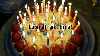 Mesaje de Sf. Irina 2025