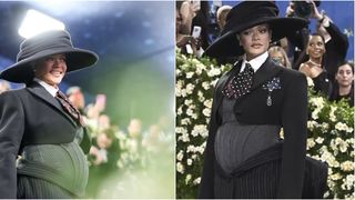 VIDEO Rihanna, &icirc;nsărcinată pentru a treia oară. Vedeta a făcut anunțul la Met Gala