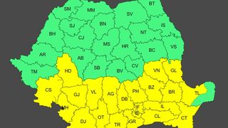 Cod Galben &icirc;n jumătate din țară