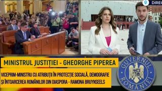 VIDEO Prima confruntare între Nicușor Dan și George Simion