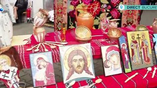 VIDEO Târgul meșterilor populari la Muzeul Țăranului Român! Vizitatorii pot cumpăra cadouri realizate manual