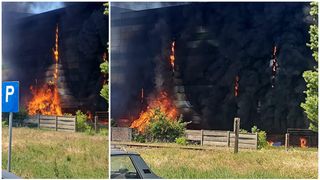 VIDEO Incendiu &icirc;ntr-un mall din Arad. Autoritățile au emis un mesaj RO-Alert