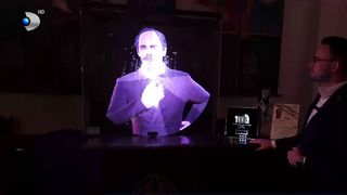 O hologramă, noul &bdquo;angajat&rdquo; al Palatului Culturii din Iași