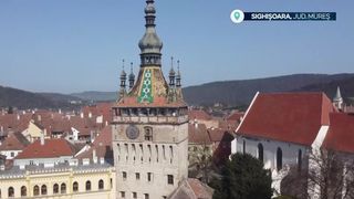 VIDEO Turnul cu ceas din Sighișoara s-a redeschis