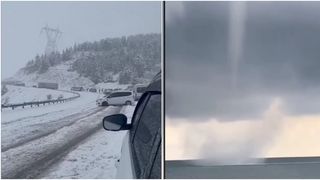 VIDEO Cod portocaliu în Spania. Vremea schimbătoare aduce fenomene rare