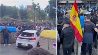 VIDEO Cel puțin 13 persoane rănite la Barcelona, după ce o mașină a intrat direct în mulțime. Incidentul a avut loc înaintea derbiului dintre Espanol şi FC Barcelona