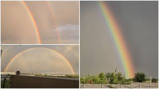 VIDEO Ce a apărut pe cer în seara alegerilor prezidențiale. Rețelele de socializare au explodat