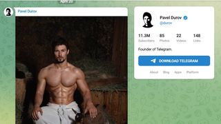 Pavel Durov, șeful Telegram