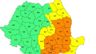 avertizare meteo, cod galben, cod portocaliu 