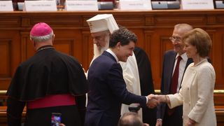 VIDEO Tatăl ei a devenit președintele Rom&acirc;niei! Clipe emoționante pentru Aheea la &icirc;nvestirea lui Nicușor Dan
