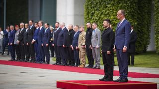 Zelenski, primit la Berlin de cancelarul Germaniei