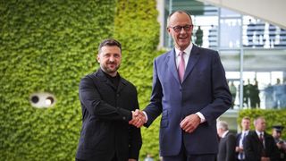 Zelenski, primit la Berlin de cancelarul Germaniei, Friedrich Mertz
