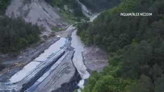 VIDEO Dezastru la Salina Praid! Sate &icirc;ntregi au fost &icirc;nghițite de apă