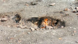 Focul Viu de la Andreiaşu de Jos - Vrancea