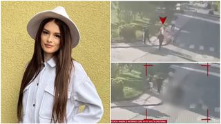 VIDEO Momentul în care Teodora este împușcată și se prăbușește la pământ! În stare de șoc, prietena care o însoțea reușește să o ridice pe fiica tinerei de pe jos: "Mi-e milă"