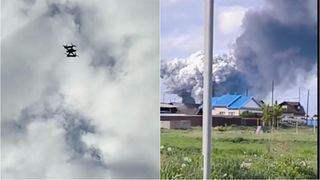 VIDEO Ucraina, operațiune &icirc;mpotriva aviaţiei militare &icirc;n Rusia: Peste 40 de avioane lovite &icirc;n cel mai amplu atac cu drone de p&acirc;nă acum | VIDEO