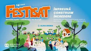 SOS Satele Copiilor organizează a treia ediție a festivalului de bine FestiSAT