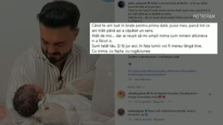 VIDEO Jador a devenit tătic! Soția sa, Oana, a născut un băiețel perfect sănătos