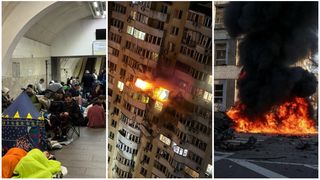 VIDEO Atac masiv al Rusiei asupra capitalei Kiev. Cel puțin 4 morți și 20 de răniți