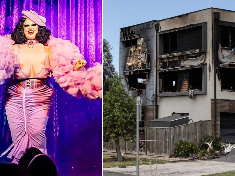 Katie Tangey, incendiată