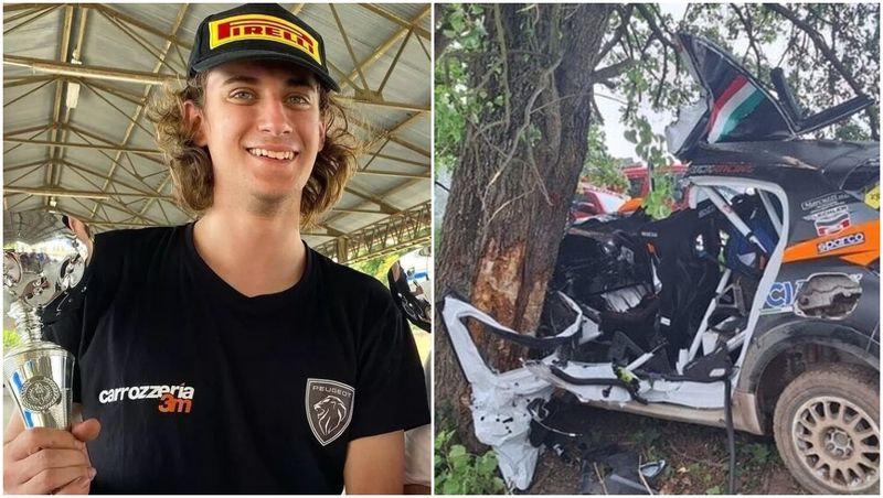 Matteo Doretto, un campion de raliuri de doar 21 de ani, a murit într-un accident tragic.