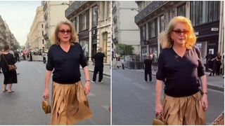Catherine Deneuve, uimitoare la Săptăm&acirc;na Modei