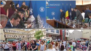 VIDEO România, pe un butoi de pulbere! Tăierea sporurilor aduce proteste în lanț