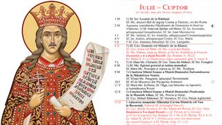 Ce sărbătoare este în Calendarul ortodox pe 2 iulie 2025? Este cruce neagră