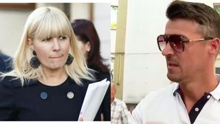 VIDEO Primele imagini cu Adrian Alexandrov alături de Elena Udrea, la spital. Ce a declarat &icirc;nainte ca fostul ministru să-și afle decizia. Și fostul soț a reacționat