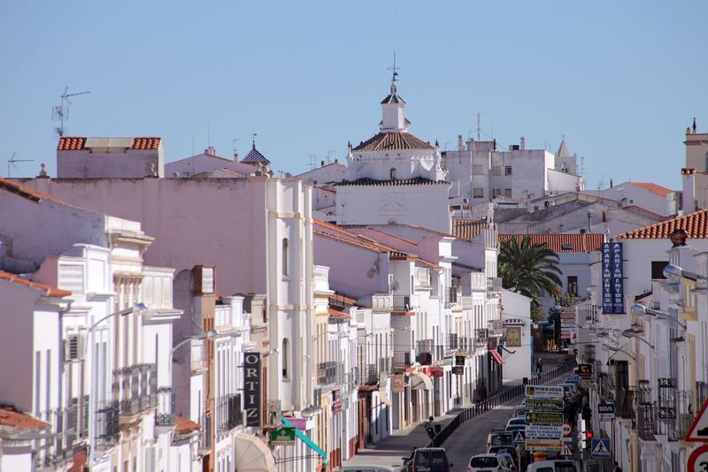 Orașul Azuaga din Extremadura