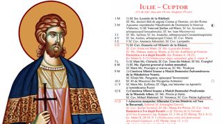 Sărbătoare 3 iulie 2025: Sfântul Mucenic Iachint