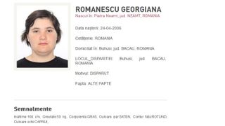 Alertă de dispariție în Bacău! O tânără de 19 ani, diagnosticată cu autism, este de negăsit