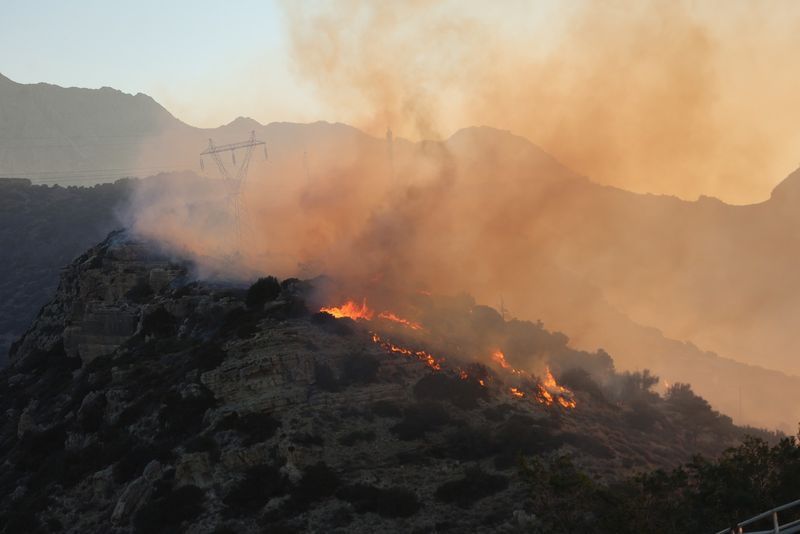 Incendii Grecia - iulie 2025