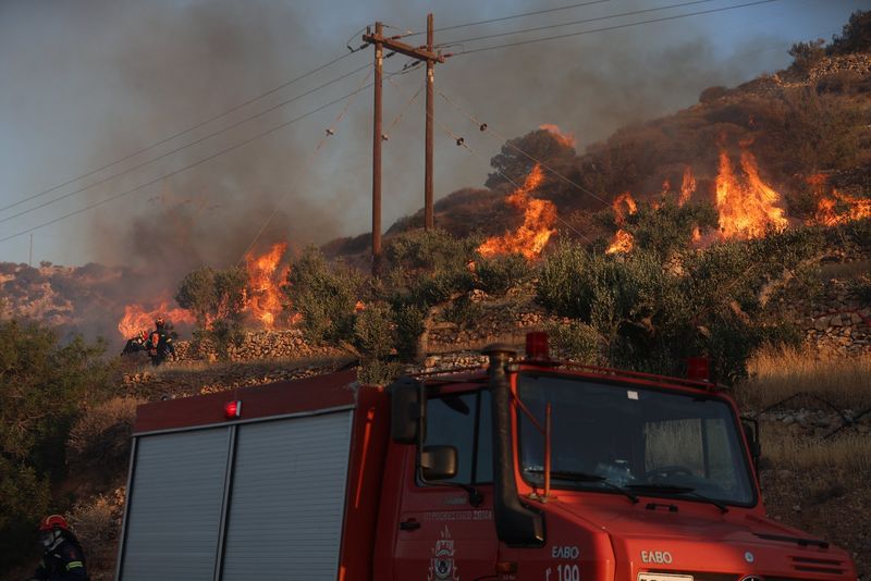 Incendii Grecia - iulie 2025