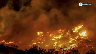 VIDEO Grecia și Turcia, mistuite de flăcări