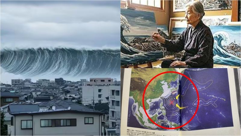 Ryo Tatsuki, artista care a creat manga „Viitorul pe care l-am văzut”, spune că un tsunami va avea loc pe 5 iulie