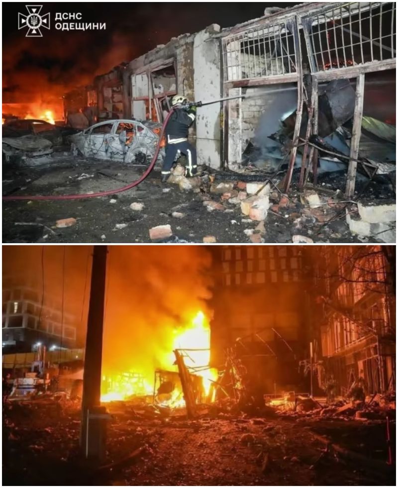 Atacuri puternice și în Odesa