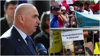 VIDEO Guvernul Bolojan își asumă în Parlament răspunderea pentru pachetul fiscal de austeritate. Sindicaliștii au ieșit în stradă