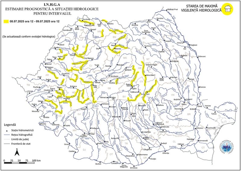 inundatii, cod galben, inhga