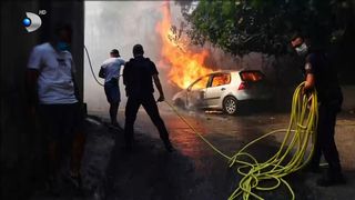 VIDEO Marsilia, în pericol din cauza incendiilor de vegetație