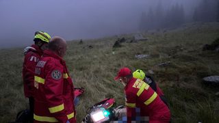 cioban mort, salvamontisti, valea s&acirc;mbetei 