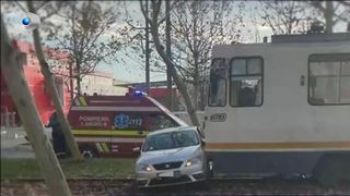 VIDEO &bdquo;Suntem obligați să recurgem la recuperarea acestui prejudiciu&rdquo;. Șoferii care blochează tramvaiele, taxați aspru