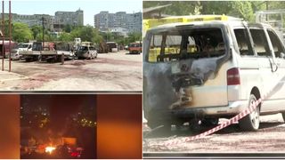 VIDEO Incendiu puternic &icirc;n București