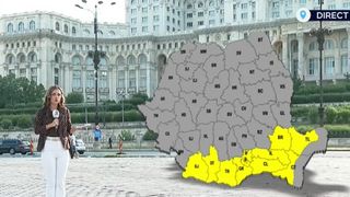 VIDEO Alte zile de căldură în sudul țării. Meteorologii anunță un nou cod galben de caniculă