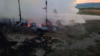 Bebelușul de 8 luni a murit în flăcări 