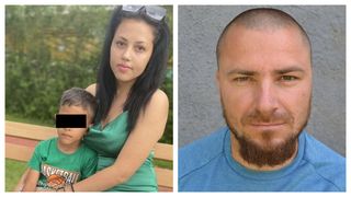 Imagini cutremurătoare cu fiul Andei, femeia ucisă de Emil Gânj. Băiețelul a mers la mormântul mamei sale