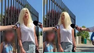 VIDEO Elena Udrea, prima zi de libertate. Cum a fost surprinsă azi, de m&acirc;nă cu fiica ei: "Mergem prin oraș"